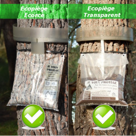 Compatible Écopège® écorce et Écopiège® transparents