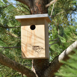 pack lutte chenille processionnaire du chêne - Nichoir à mésange toit inox