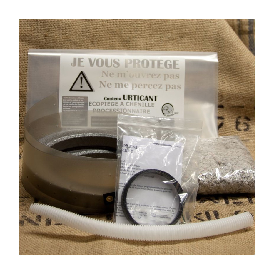 Collier Écopiège ø100 Cm Pour Chenilles Processionnaires Du Pin - Version Vissage Solupin - Lutte Biologique
